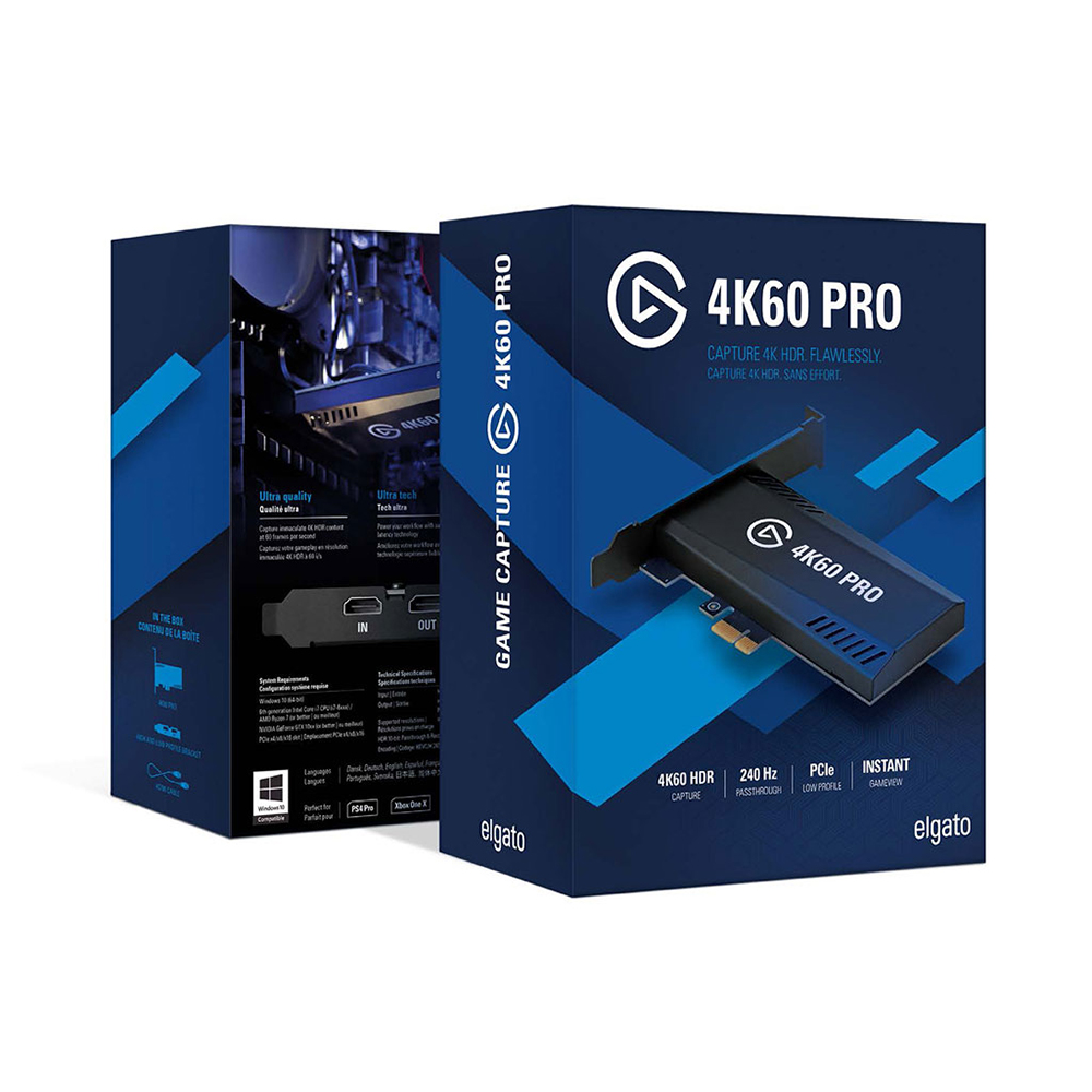 Elgato - Game Capture 4k60 Pro HDR