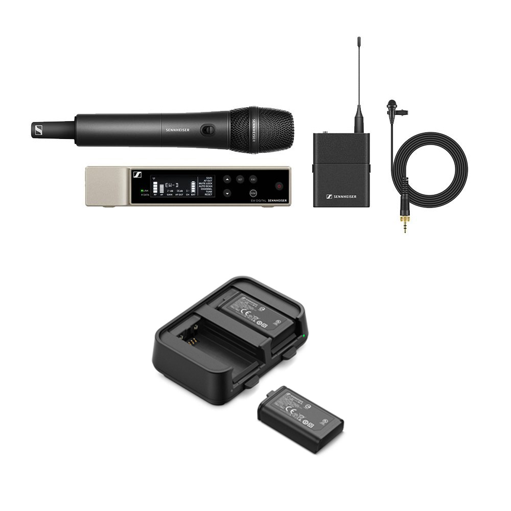 Sennheiser - EW-D ME2/835-S Set Q1-6 470.2 - 526 MHz + EW-D Aufladeset