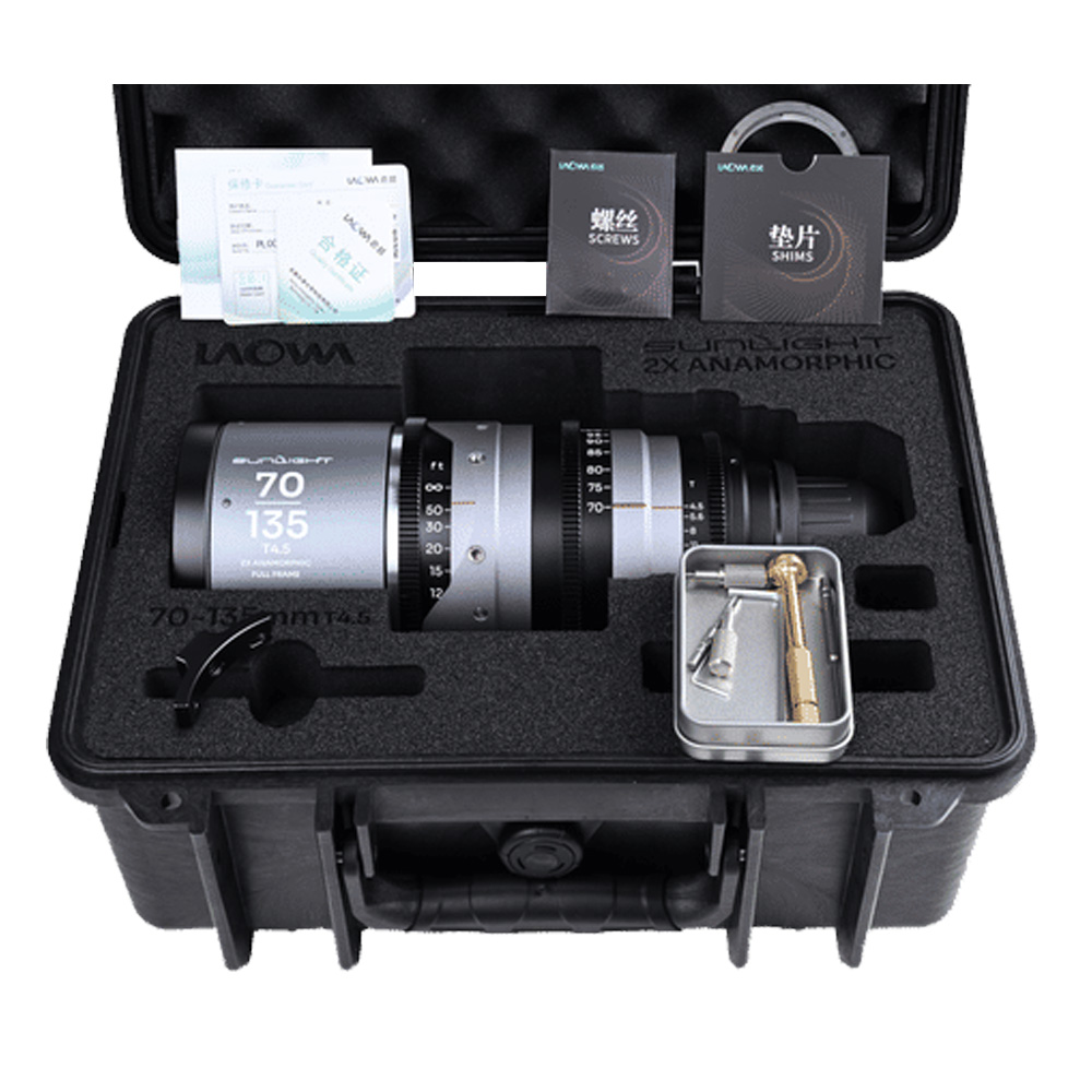 LAOWA - Sunlight 70-135mm T4.5 2x FF Anamorphic Zoom PL (Silver)