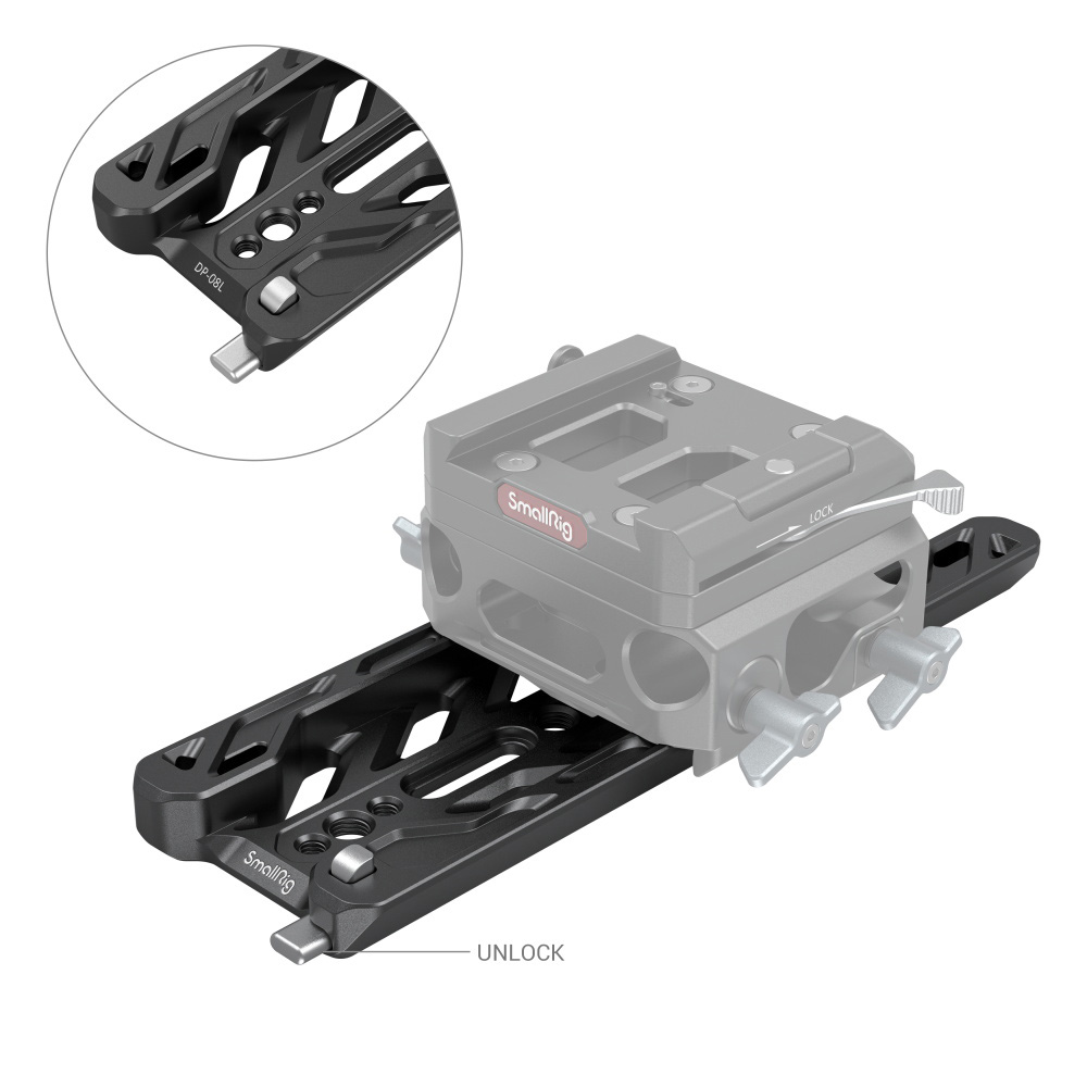 SmallRig - 8'' Lightweight ARRI Dovetail Plate - 3770