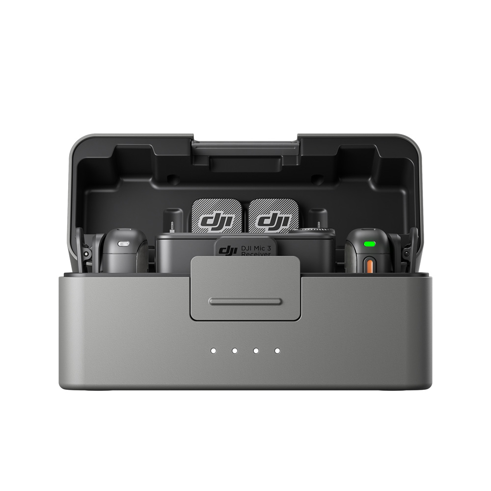 DJIMIC3-10513-1 DJI - Mic 3 (2 Sender + 1 Empfänger + Ladeschale)