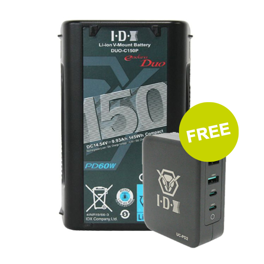 IDX - DUO-C150P + UC-PD2 GRATIS