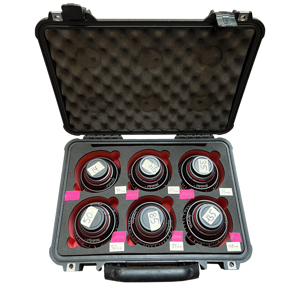 Canon - CN-E 6er Set (gebraucht)