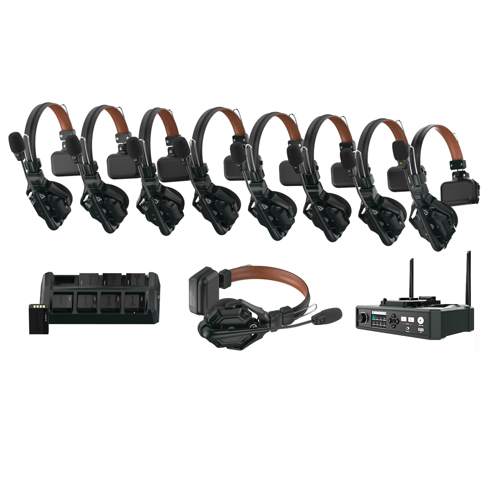 Hollyland - SOLIDCOM C1 Pro (1x Master + 8x Remote ENC Headset)