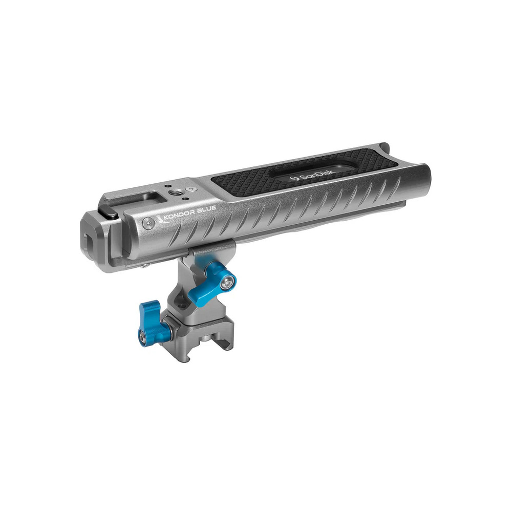 Kondor Blue - PRO-BLADE SSD Handle for Sandisk USB-C Recording (Space Gray)
