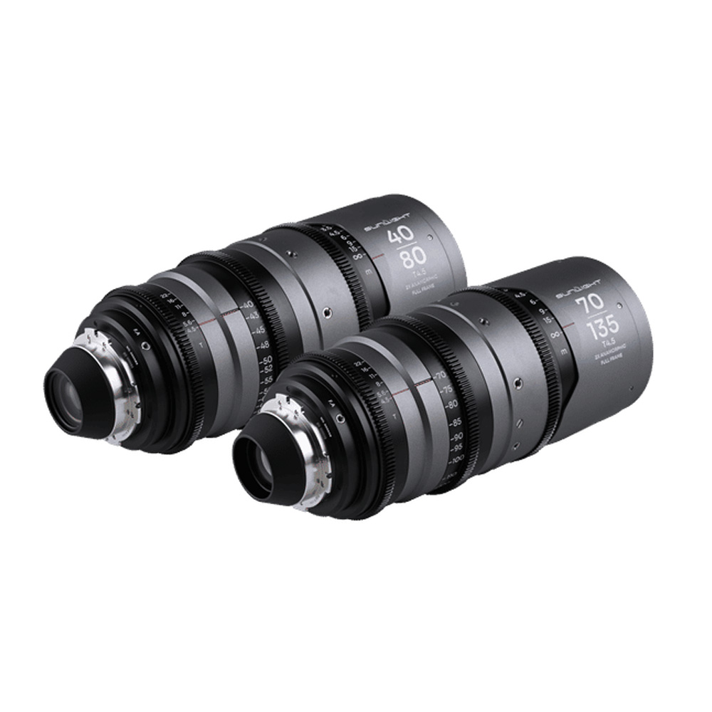 LAOWA - Sunlight Bundle 40-80/70-135mm T4.5 2x FF Anamorphic Zoom PL (Clear)