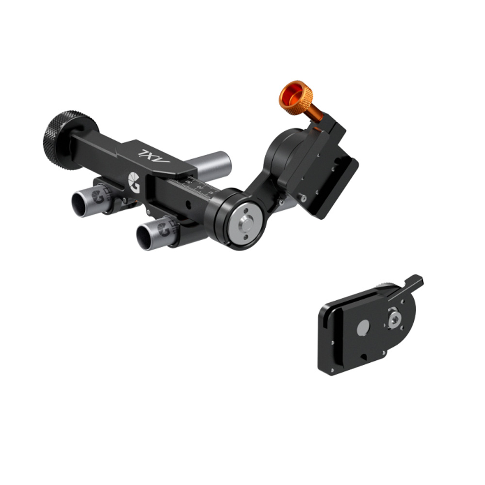 Bright Tangerine - Axl EVF Mount (Gratical & Kinefinity EVF) - Base Kit
