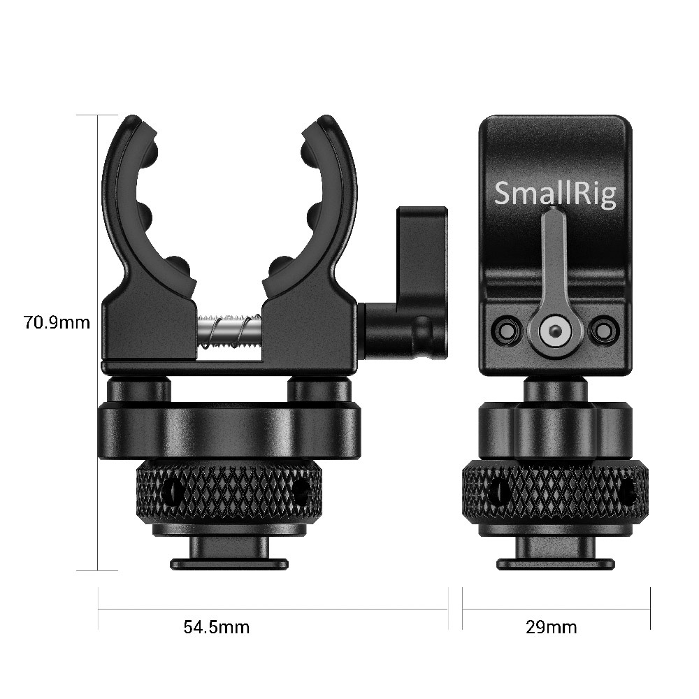 Smallrig - Shotgun Microphone Holder (Cold Shoe) - BSM2352