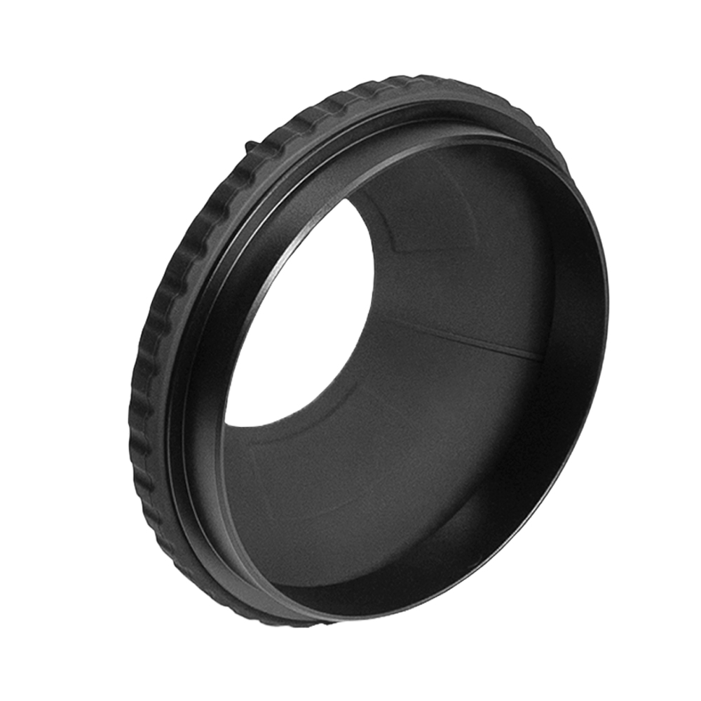 b1250_1077_01 Bright Tangerine - Black Hole Mini Rubber Donut (114mm) - B1250.1077