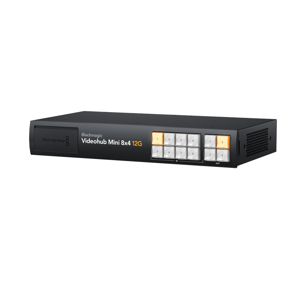 Blackmagic - Videohub Mini 8x4 12G