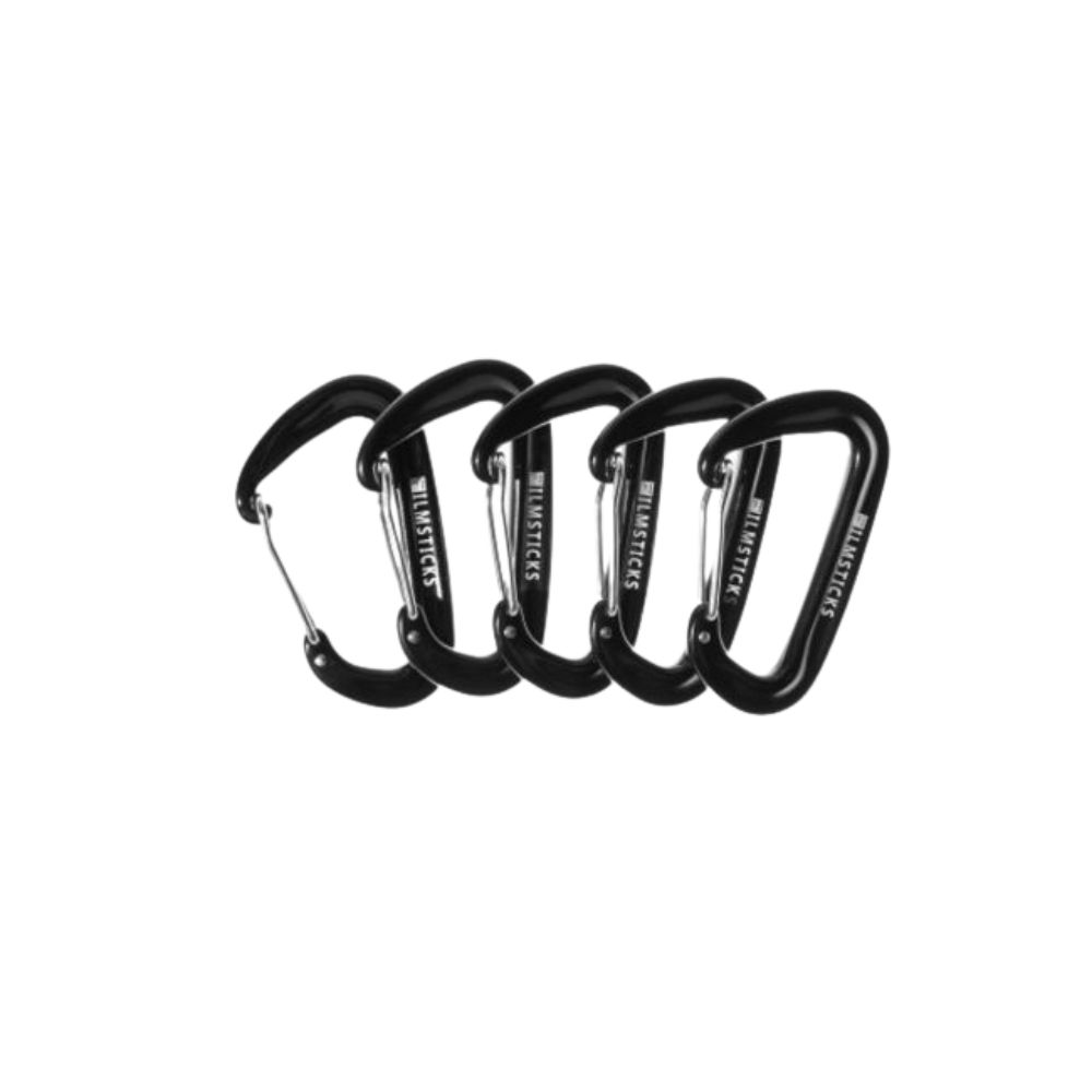 Filmsticks - Drahtbügelkarabiner (5er-Pack)