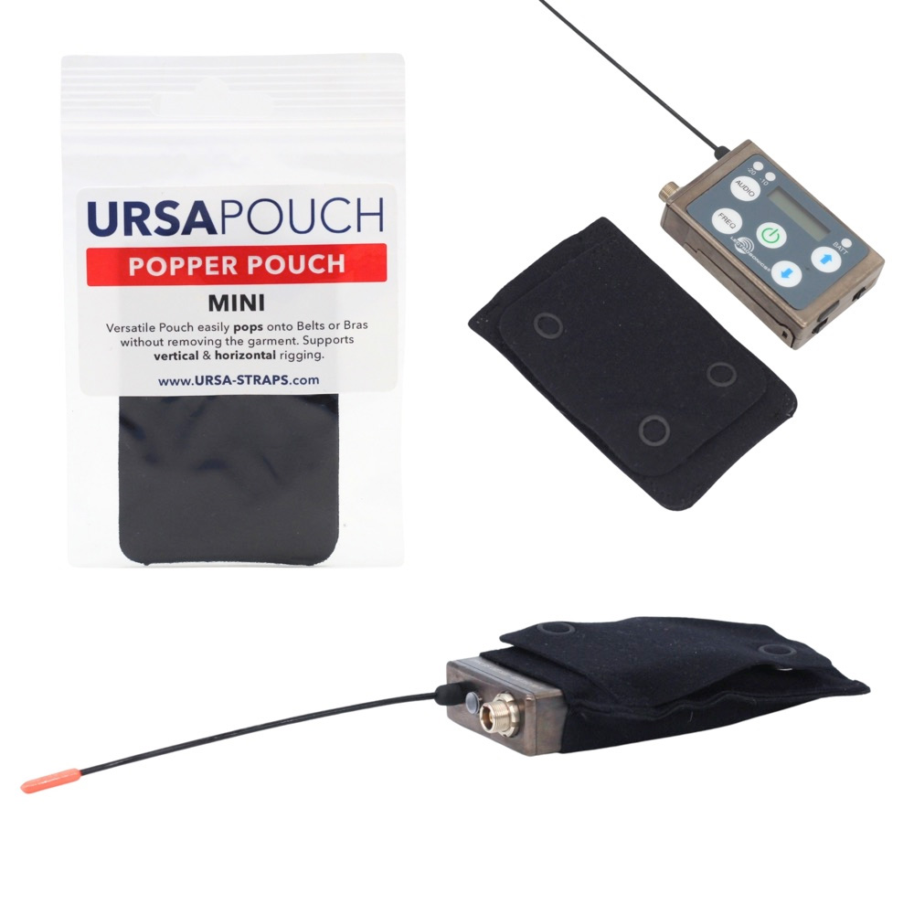 URSA - Popper Pouch Mini - Schwarz