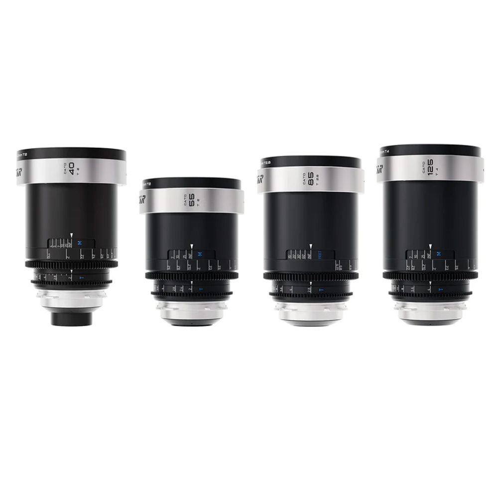 Blazar - CATO 2x Full FrameAnamorphic40/55/85/125mm 4-Lens Set