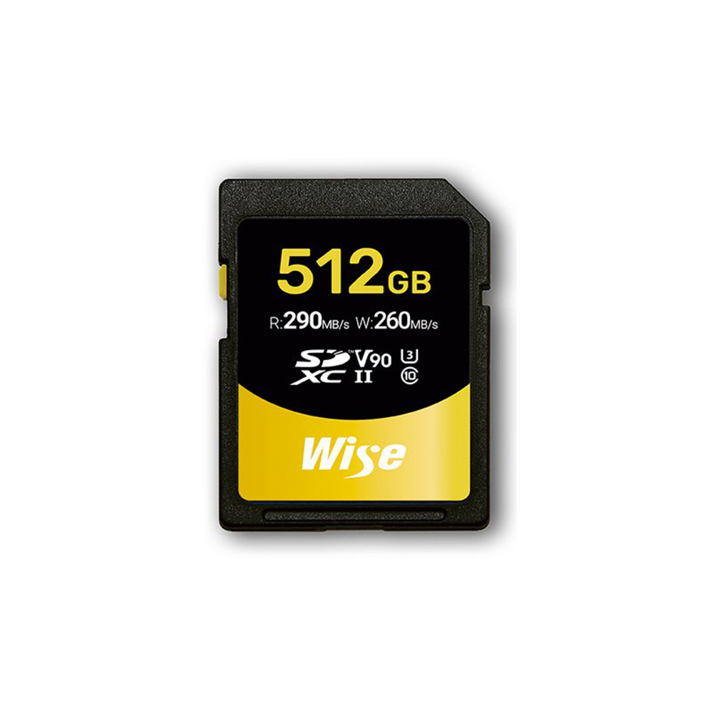 Wise - SDXC UHS-II V90 Speicherkarte - 512 GB