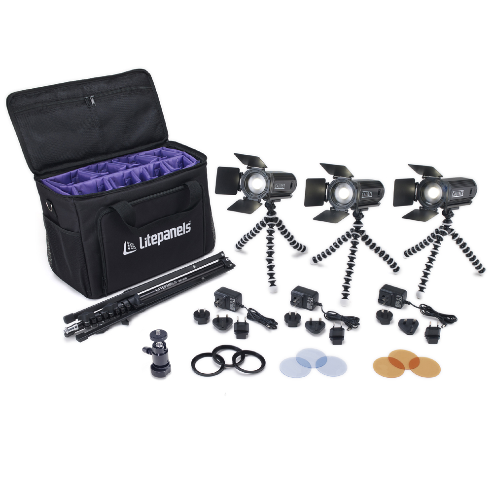 Litepanels - Caliber 3-Light-Kit