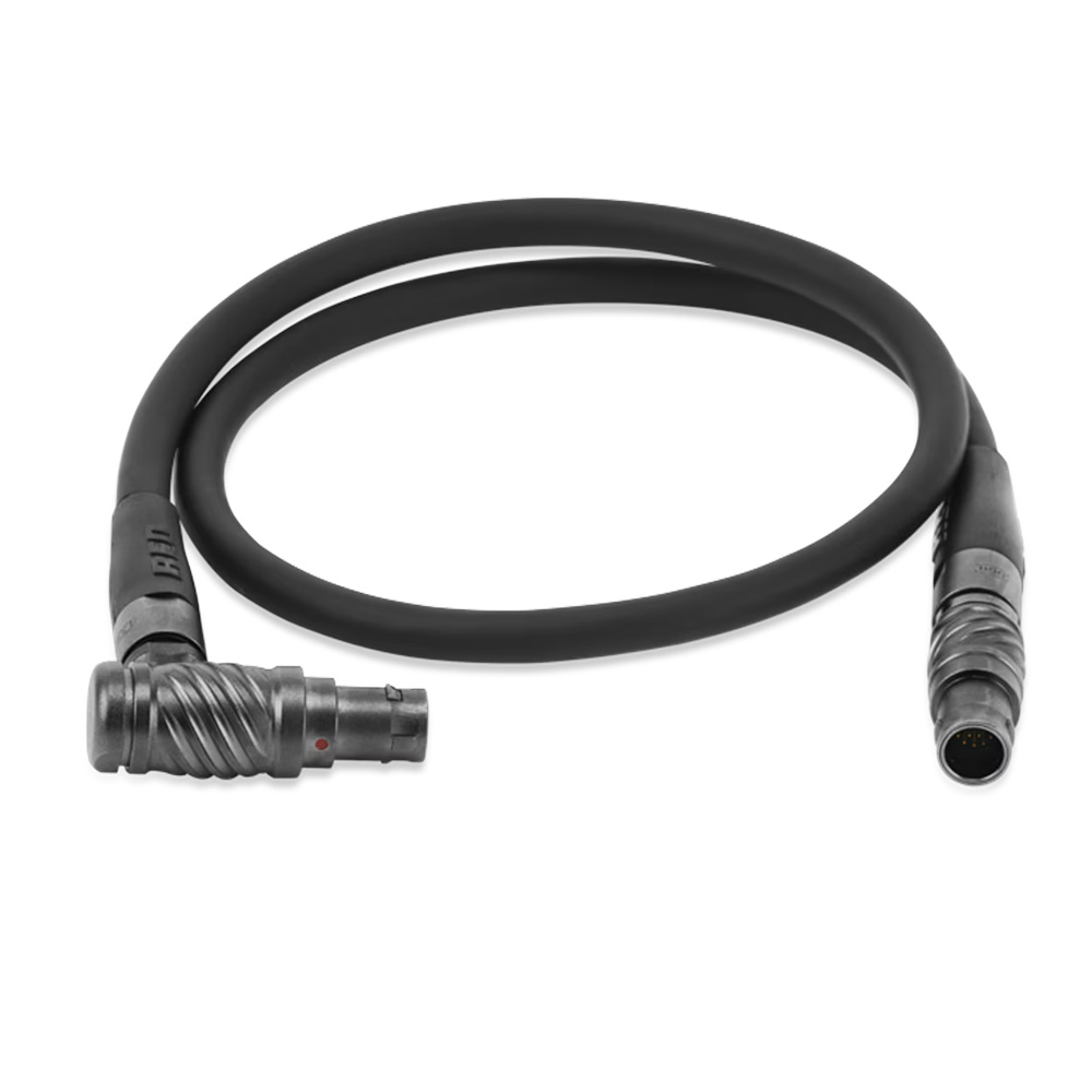 RED - EVF Cable Right-to-Straight 18"