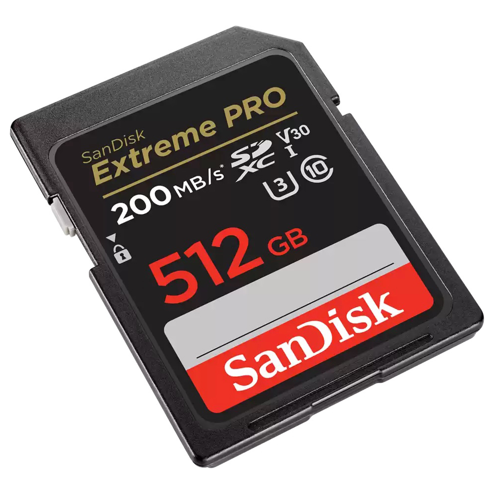 Sandisk - Extreme Pro SDXC 512 GB 200 MB/s