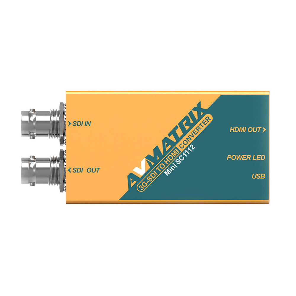 AVMATRIX - 3G-SDI to HDMI Mini Converter