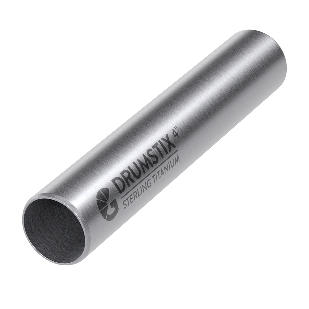 Bright Tangerine -19mm Drumstix Titanium Support Rod - 4" (10.2cm) Pair - B1252.1028