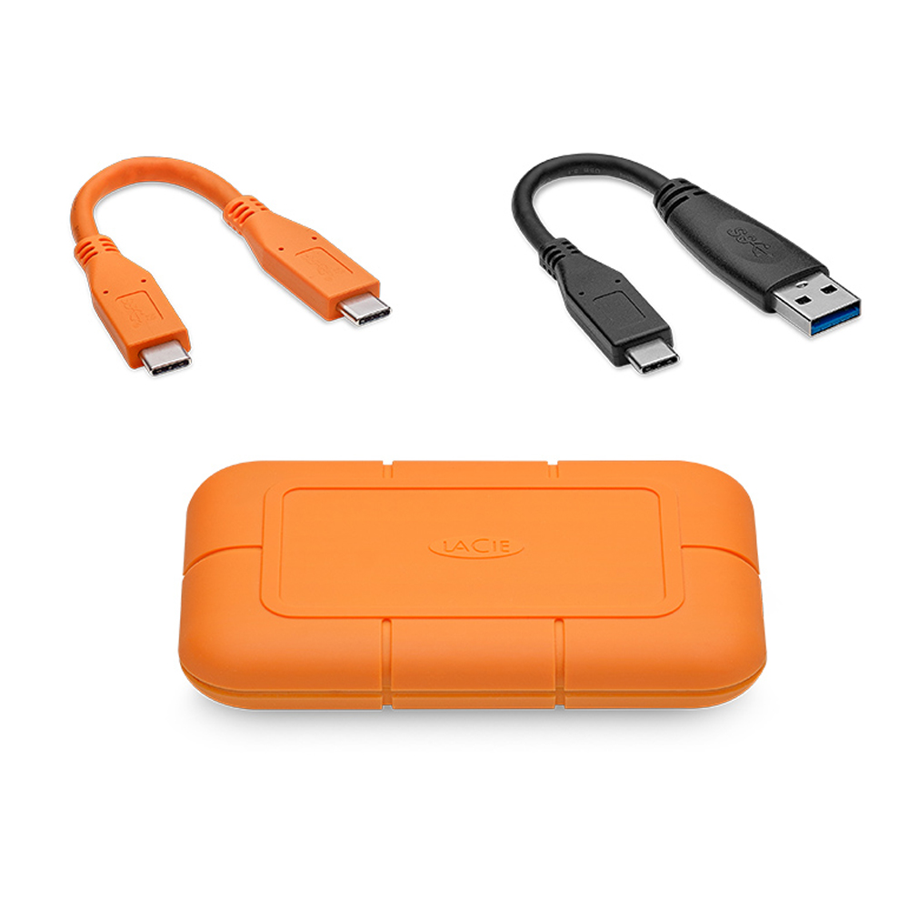 LaCie - Rugged SSD 1 TB USB-C NVMe-SSD