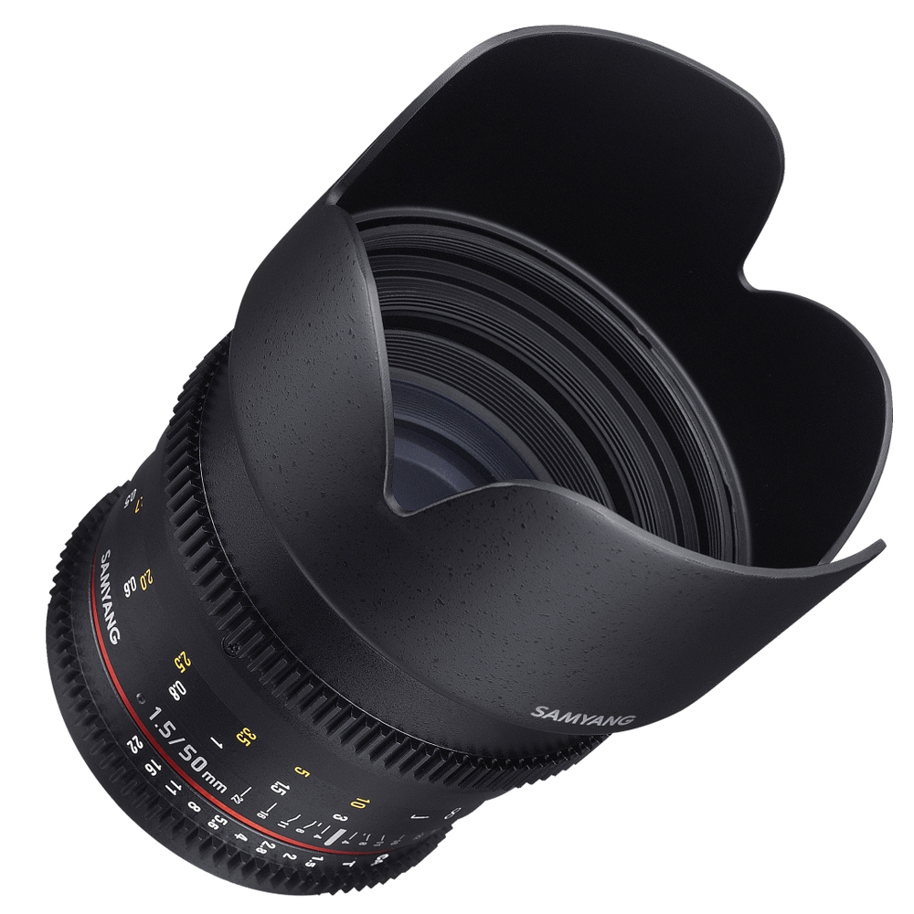 Samyang - 50/1.5 Video VDSLR Objektiv für Canon EF