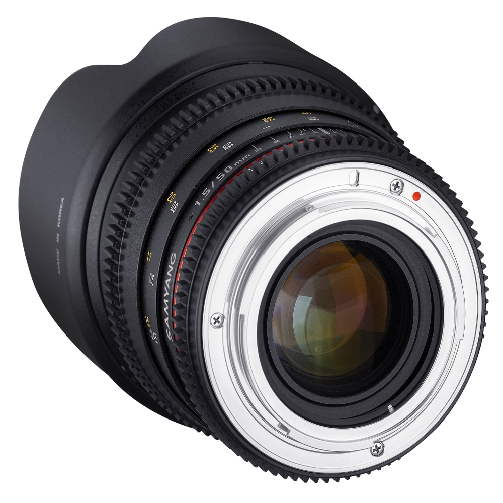 Samyang - 50/1,5 Video DSLR Objektiv für MFT