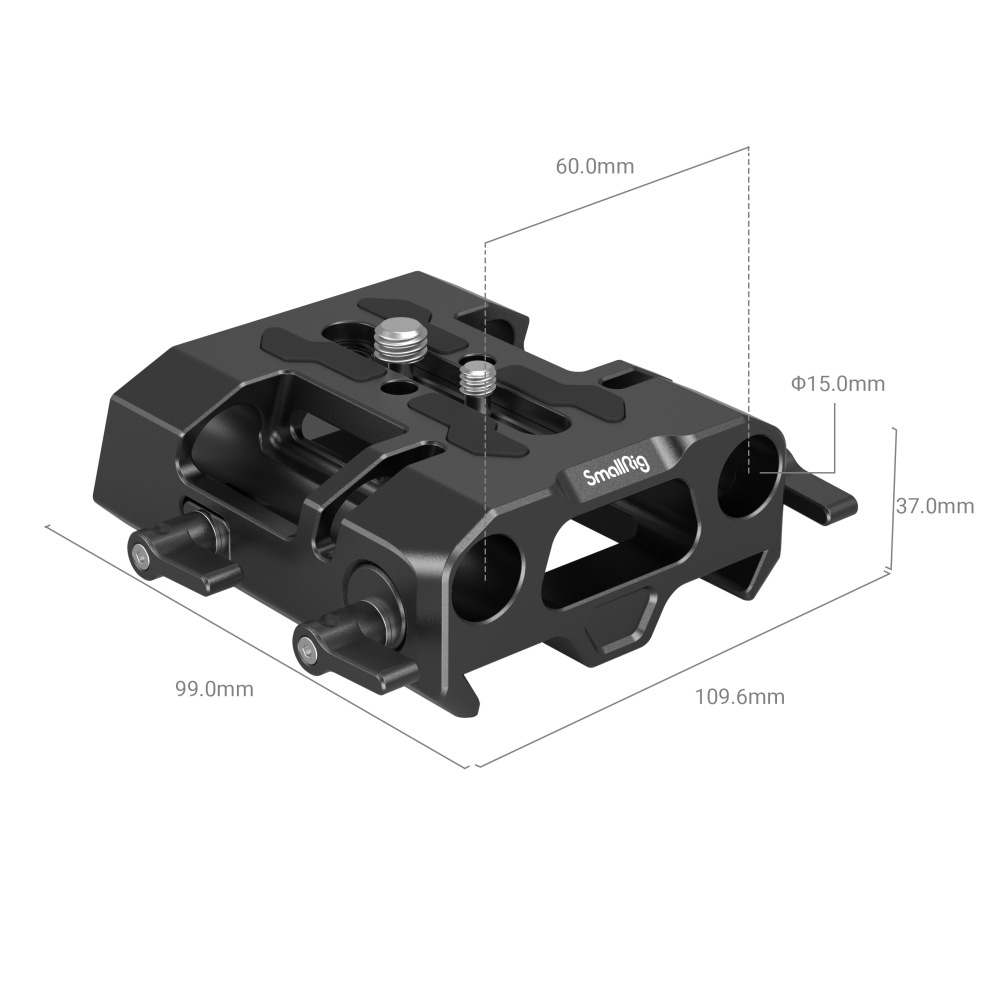 SmallRig - 15mm Dovetail Baseplate - 4002