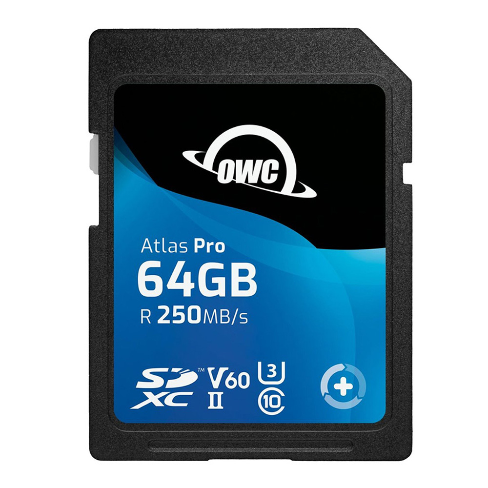 OWCSDV60P0064-1 OWC - Atlas Pro SDXC V60 UHS-II Memory Card 64GB