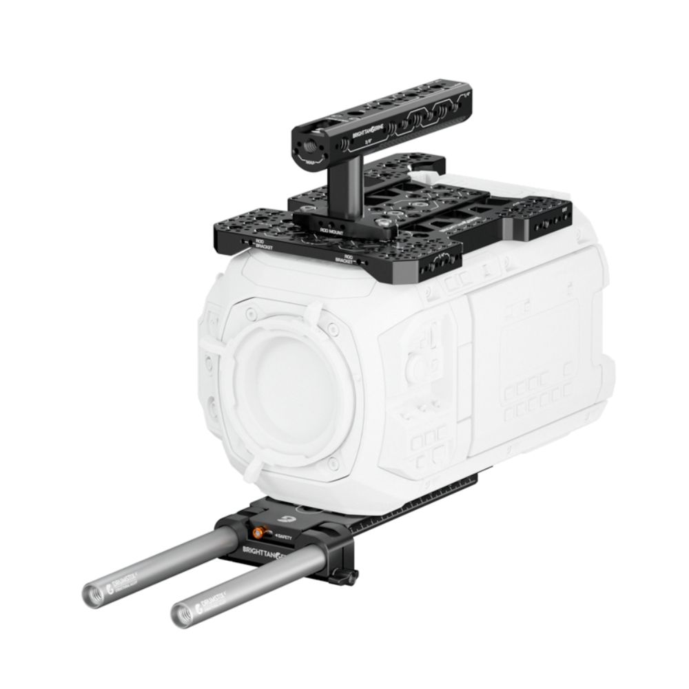 Bright Tangerine - Base Kit für Blackmagic URSA Cine – Dovetail, Top Plate, Han