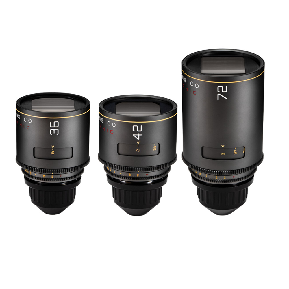 MERCURY-SET-1 AtlasLensCo - Mercury Full-Frame Anamorphic Set mit PL-Mount