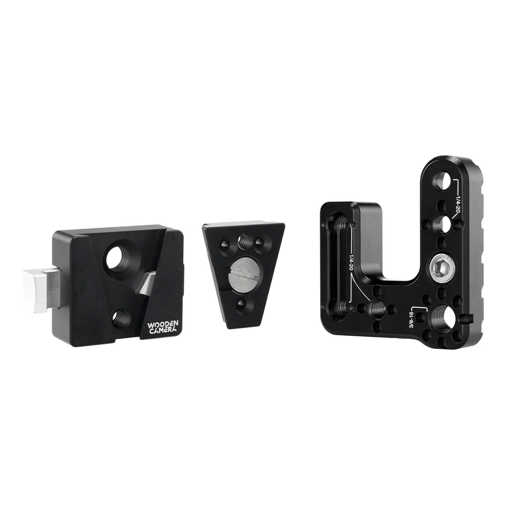 Wooden Camera - Offset Mount and V-Lock Kit for Teradek Bolt LT TX