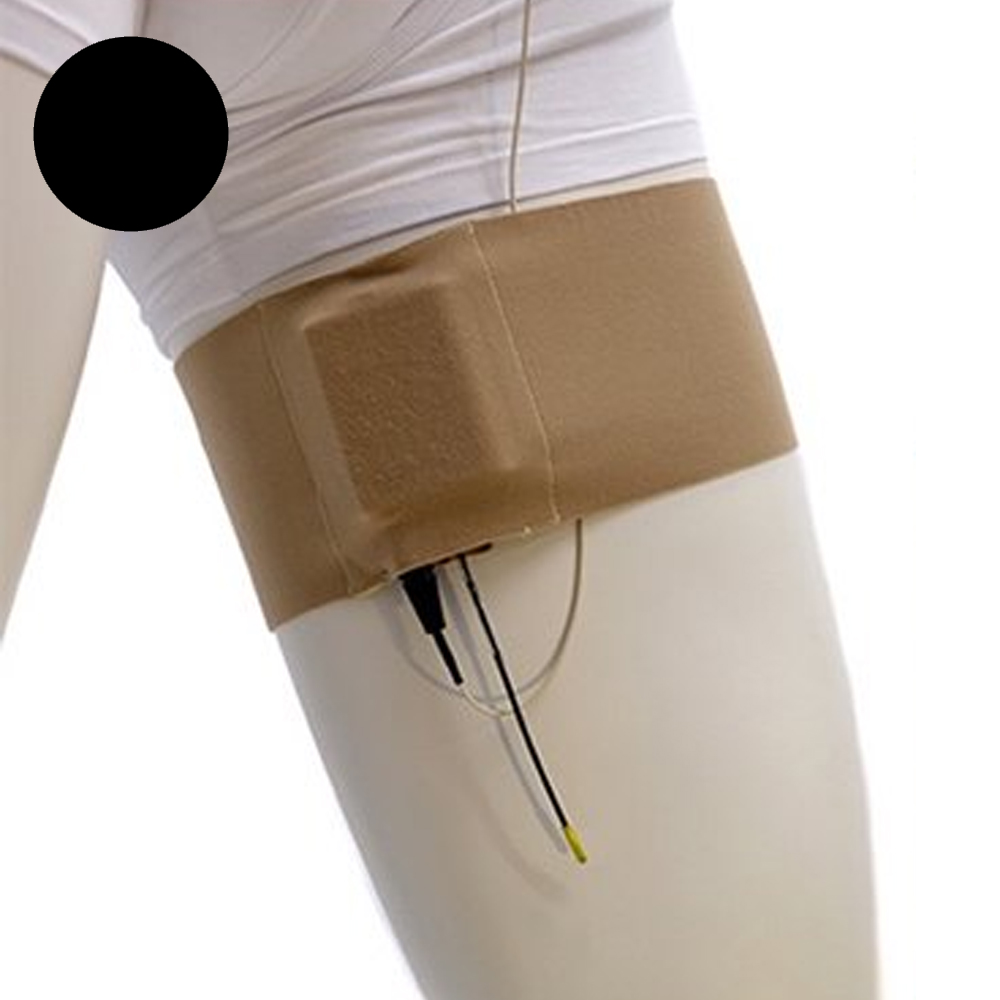 URSA STRAPS - THIGH / Schwarz / 63 cm