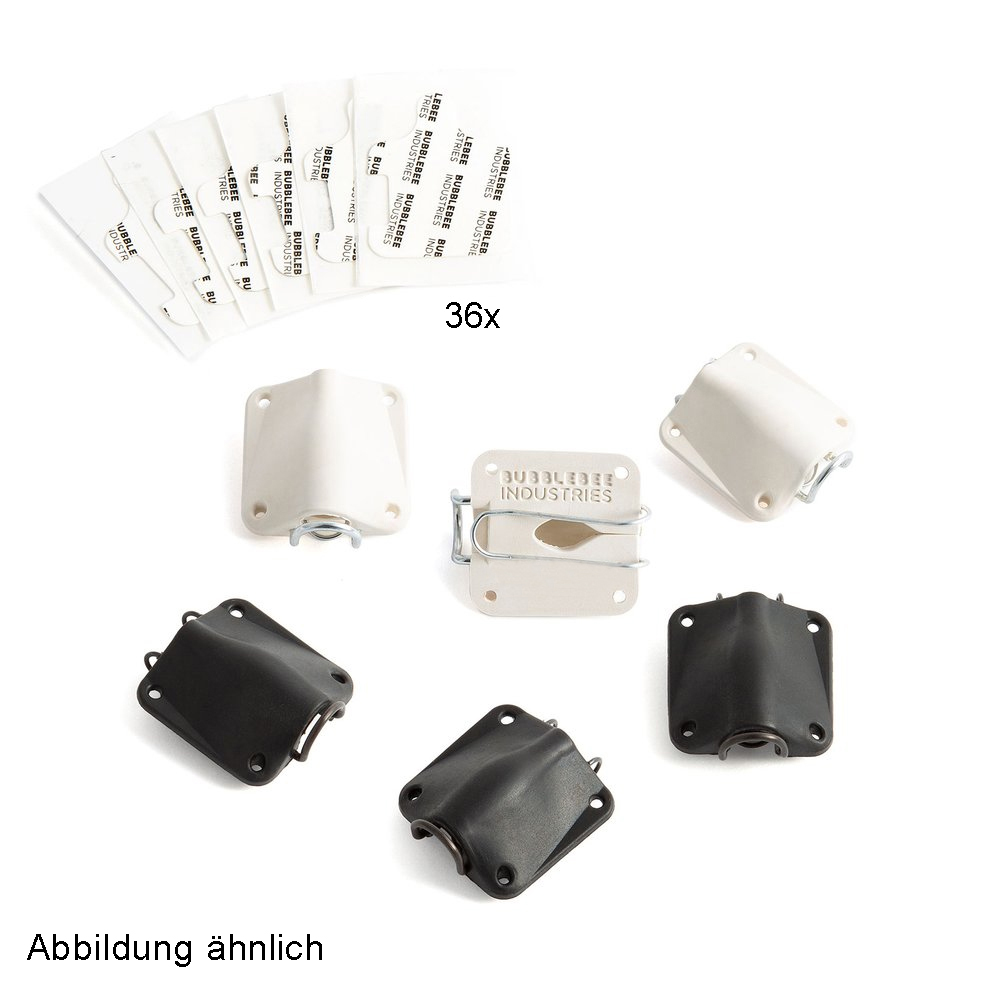 Bubblebee - Lav Concealer - DPA 6060 6er Set (3x Schmwarz und 3x Weiß)