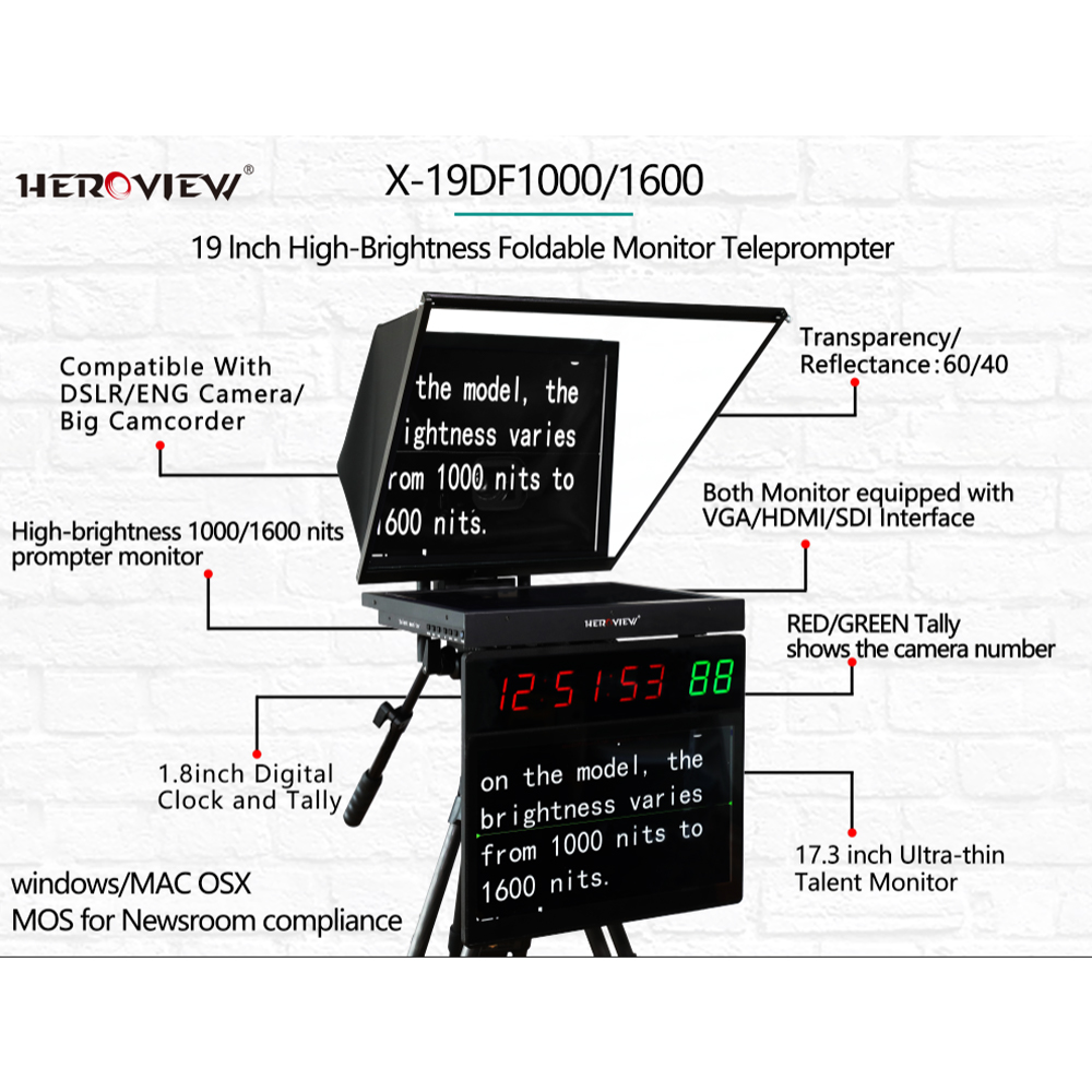 Heroview - X-19DF1000-SDI