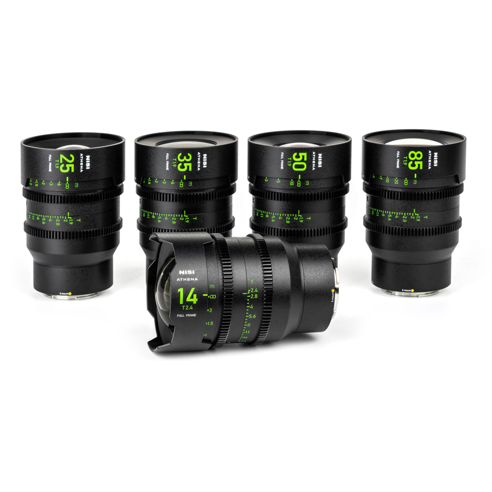 NiSi - Athena Prime Set 14/25/35/50/85 mm (E-Mount)