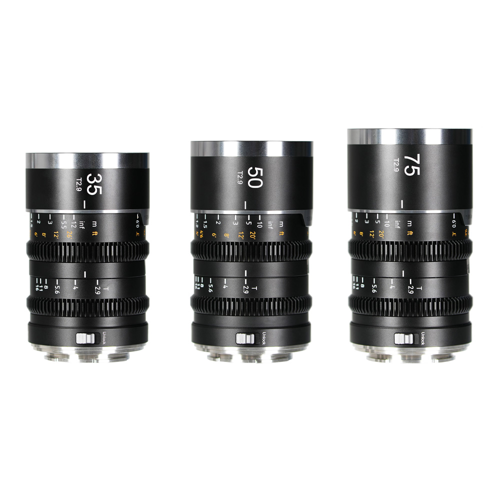 Sirui - Saturn V2 T2.9 Full-frame Anamorphic Lens 35mm&50mm&75mm