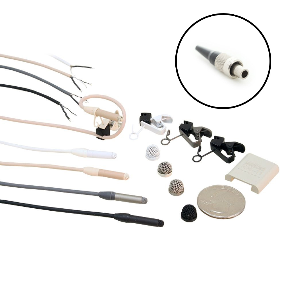 Sanken - COS-11 DPT BK 1.8 mit 3-Pol Lemo Stecker (black)