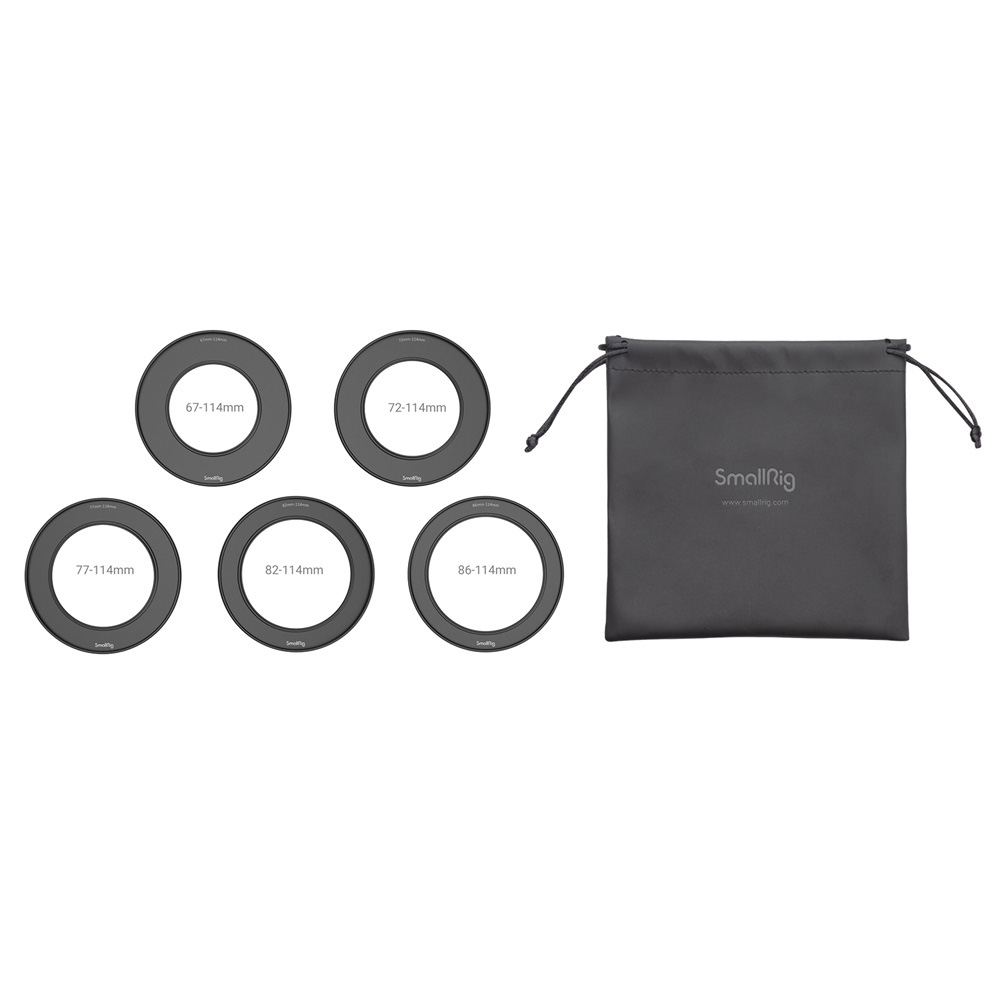 SmallRig - Screw-In Reduction Ring Set with Filter Thread for Matte Box (2660) - 3410