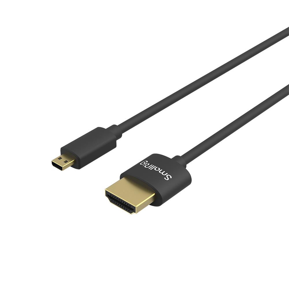 SmallRig - Ultra Slim 4K HDMI Cable (D to A) 55cm - 3043