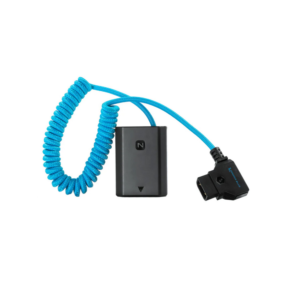 Kondor Blue - D-Tap to Sony A7SIII/A7IV NP-FZ100 Dummy Battery Cable (Kondor Blue)