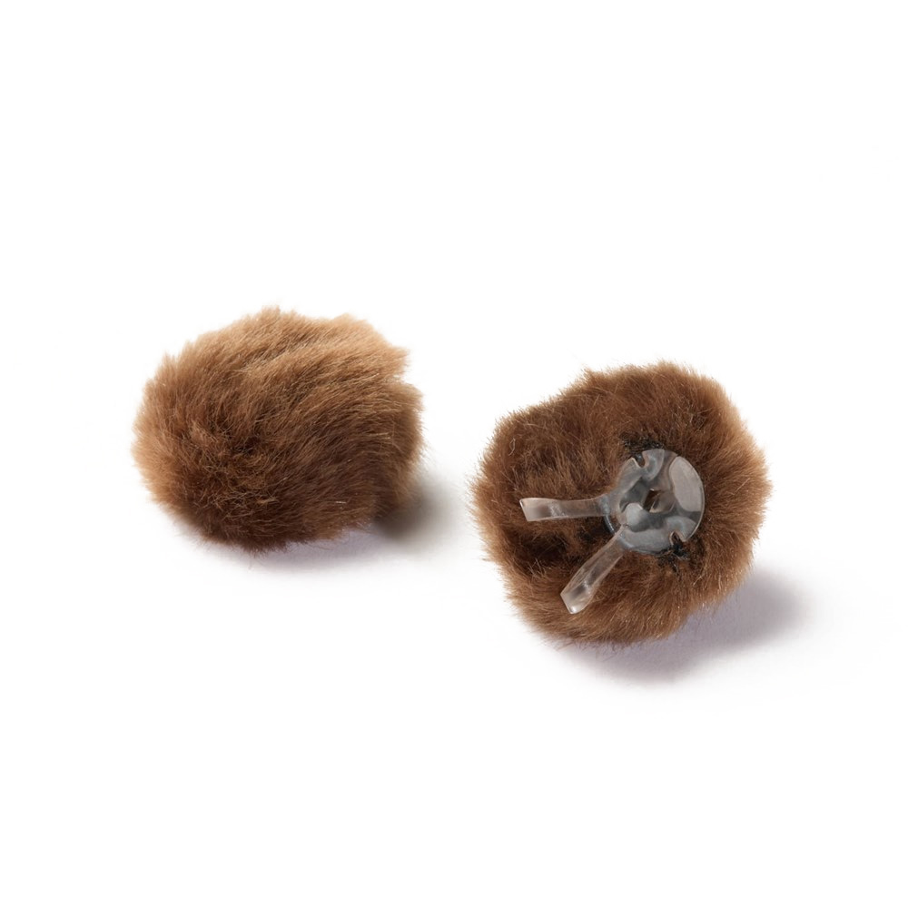 DPA - AIR 1 Fur Windscreen, Braun, Large