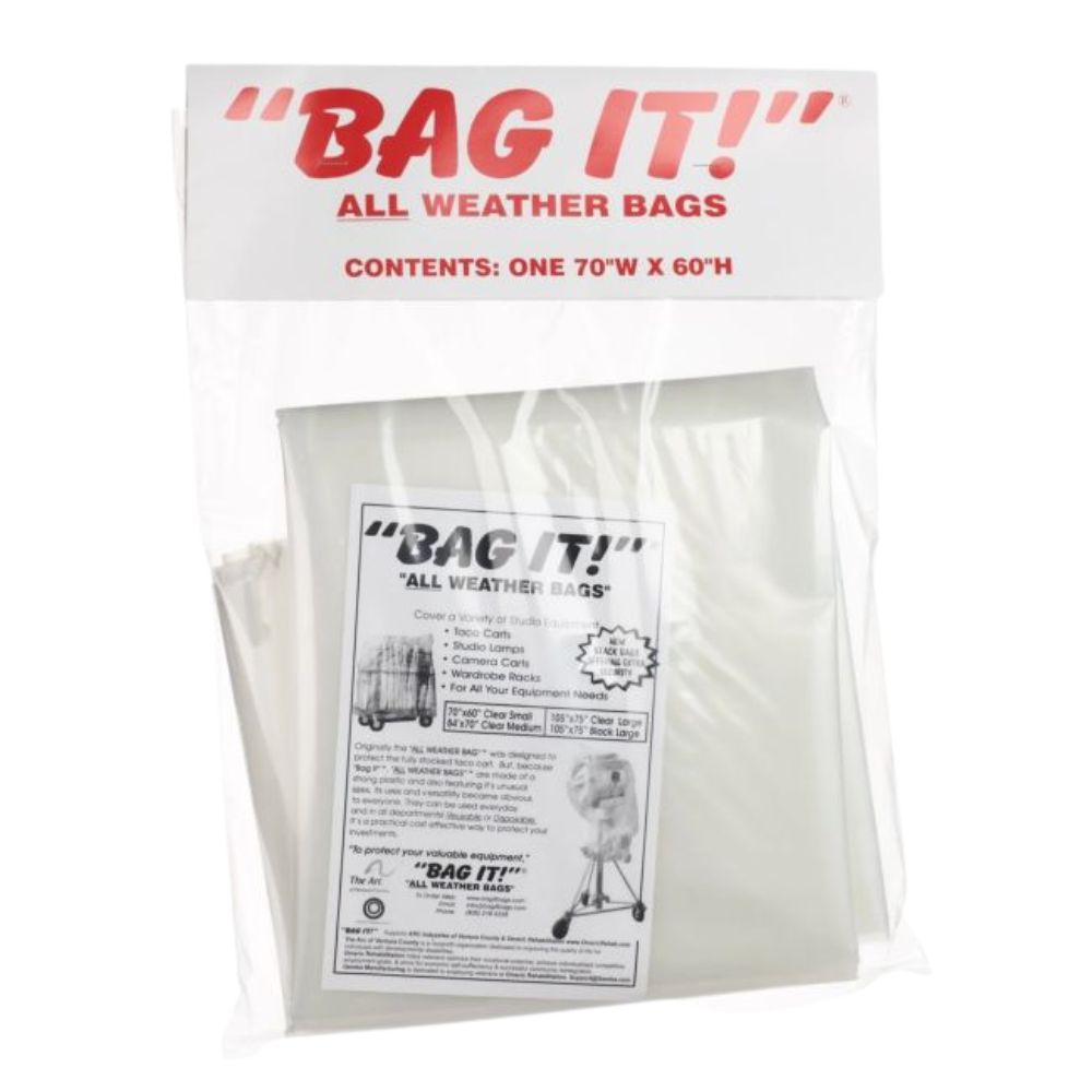 Bag It! - Allwetter Schutzhülle Small Clear
