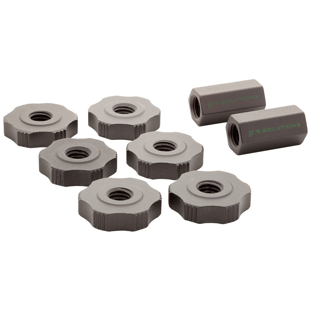 9VROD4-1 9.solutions - 3/8" Finger Nut and Connecting Nut