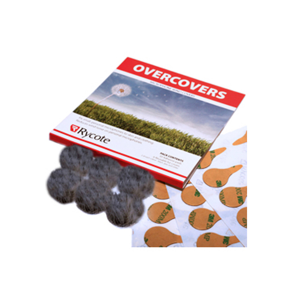Rycote - Overcover Stickies & Furries grau