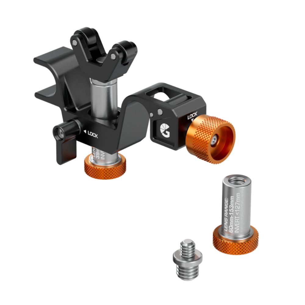 Bright Tangerine -15mm LWS Lens Support für Ø39–153mm Objektive