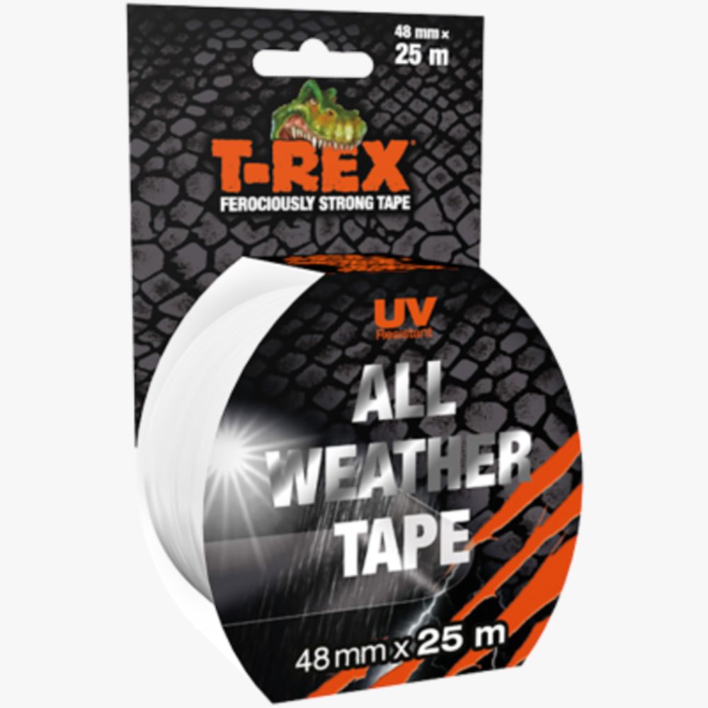 T-REX - Allwetter Klebeband Transparent 48mm x 25m