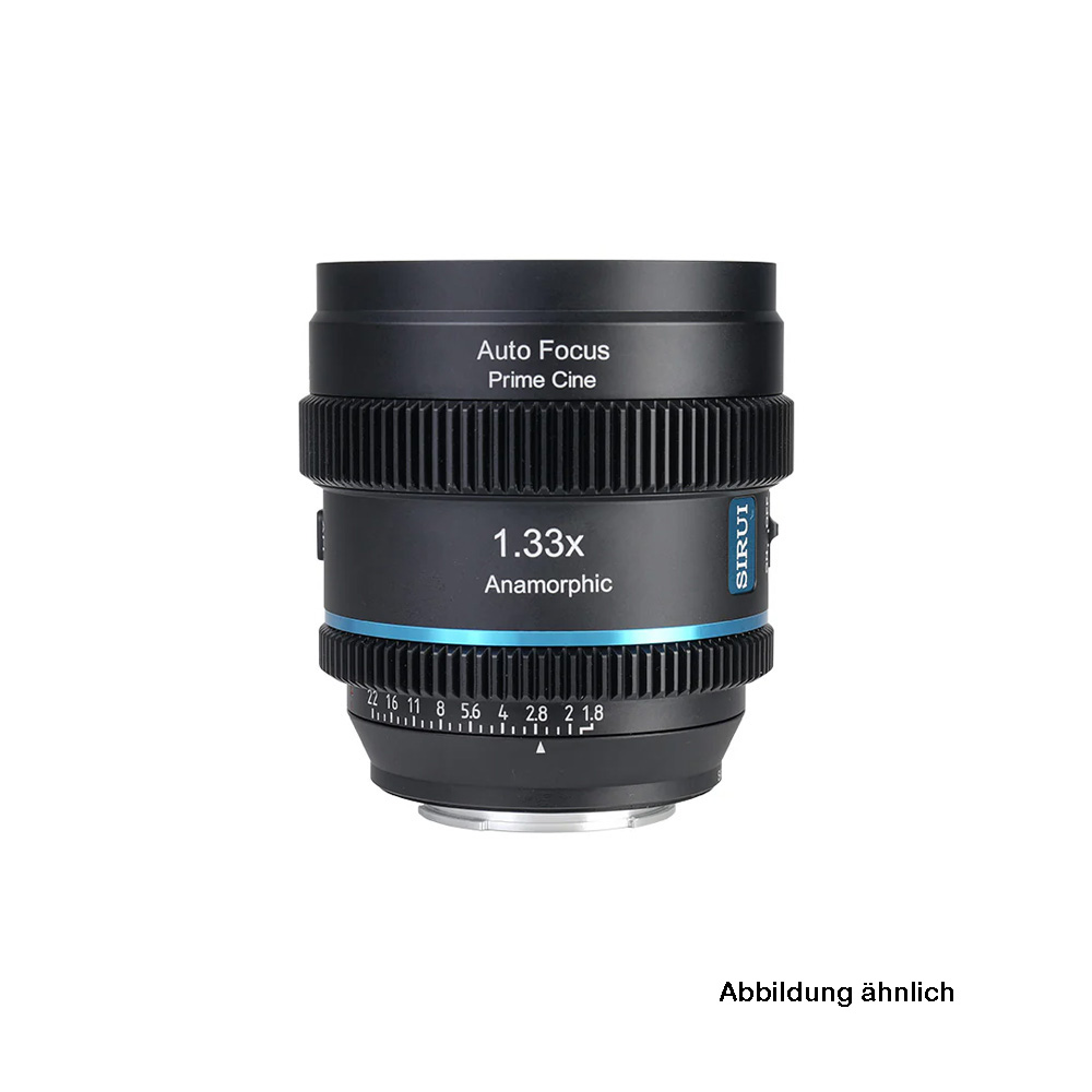 Sirui - 20mm T1.8 1.33X S35 AF Anamorphic Lens (X mount, Blue Flare)