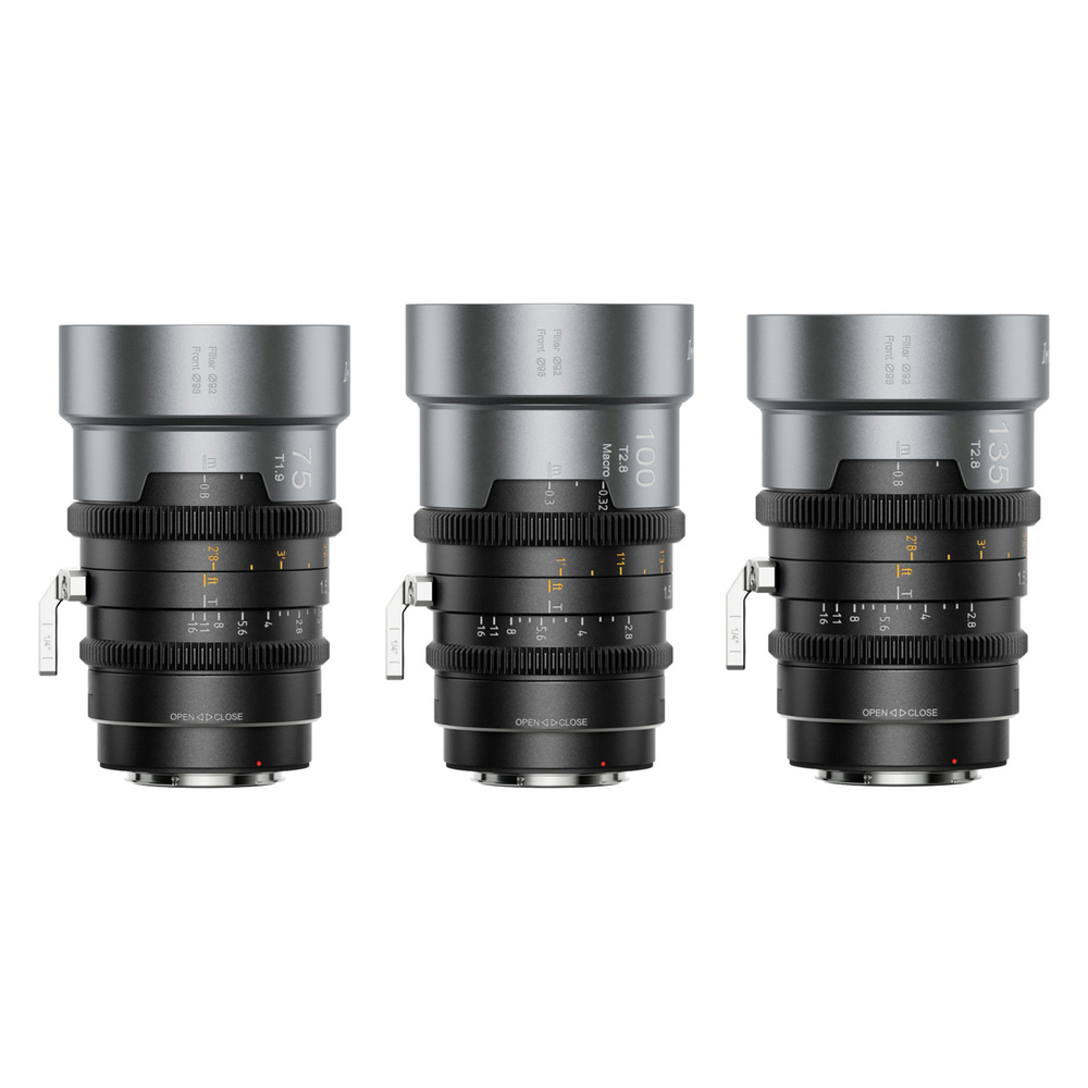 Sirui - IronStar 75/100/135mm PL mount T1.9/T2.8 (Neutral Flare)