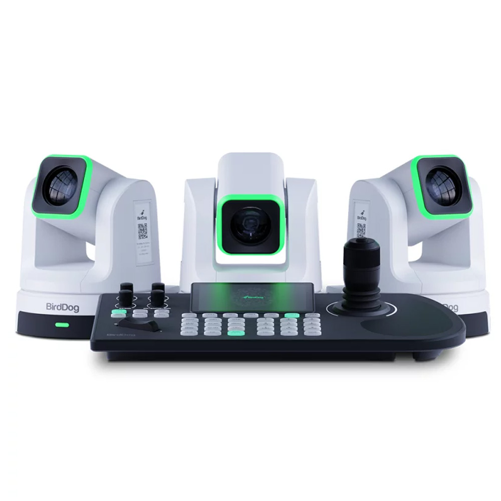 BirdDog - 3x BDX5UB + 1x BDKBD Combo Bundle (weiß)