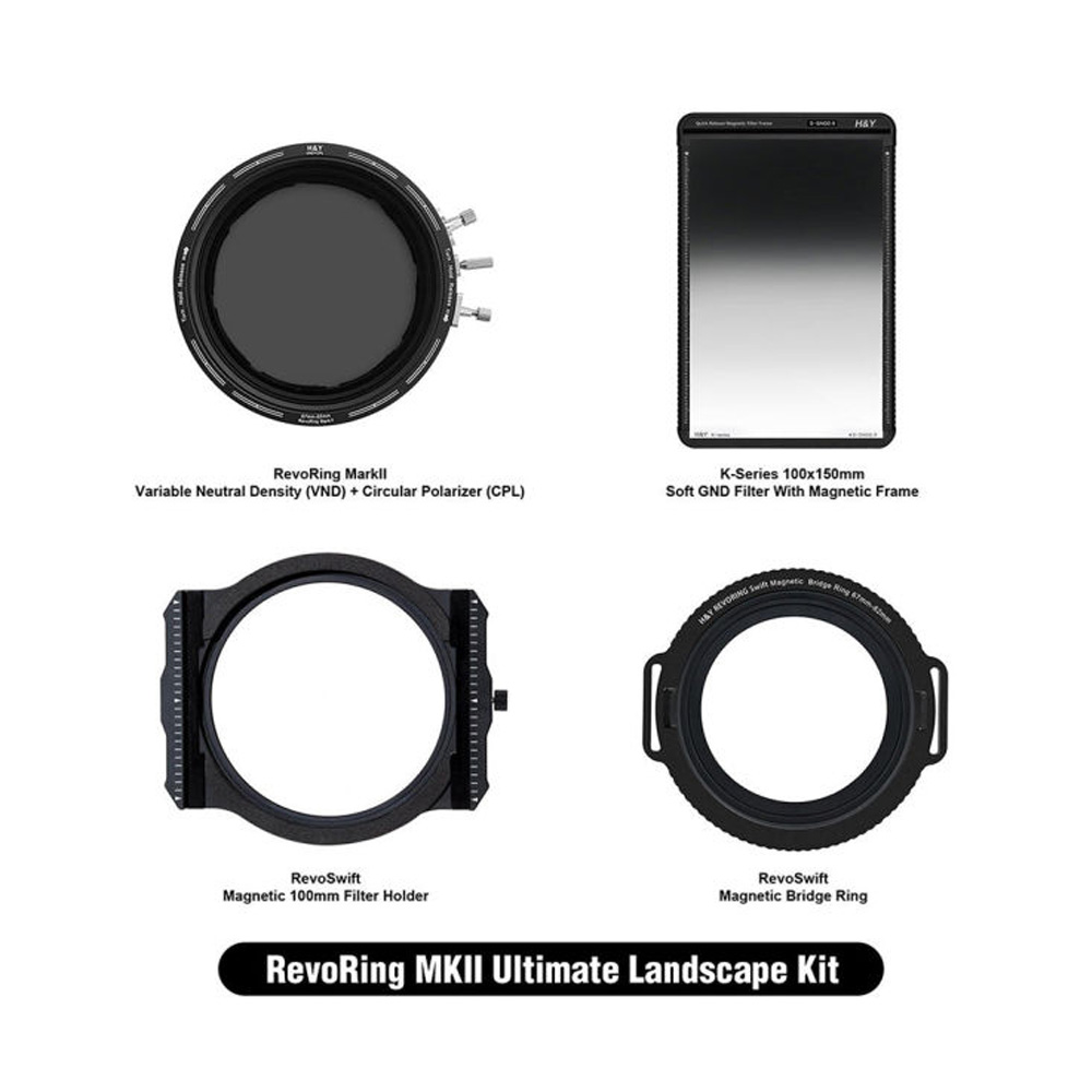 H&Y - Revoring MkII Landscape Kit 46-62mm (RNC62-II + RBR-62 + RH100 + KS09)